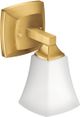 Moen® Voss™ Brushed Gold One Globe Bath Light-0