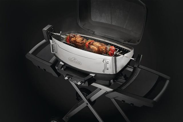 Napoleon Heavy Duty Rotisserie and Shroud-2