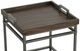 Fairfield® West Camden Tahitian Pearl End Table with Black Base-4