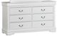 Furniture of America® Louis Philippe White Dresser-0