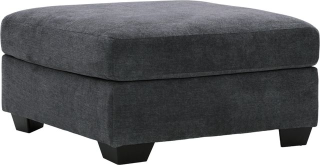 Signature Design by Ashley® Ambrielle Gunmetal Oversized Ottoman-0