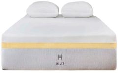 Helix Sleep Core Dawn 11.5" Hybrid Firm Tight Top Queen Mattress in a Box with GlacioTex™ Cooling Cover