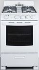 Summit® 24" White Freestanding Gas Range-0