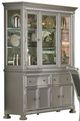 Mazin Furniture Bevelle Silver Buffet & Hutch-2