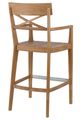 Century® West Bay Natural Wooden Outdoor Bar Stool-1