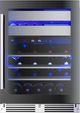 XO 24'' Black Glass Built In Beverage Center-0