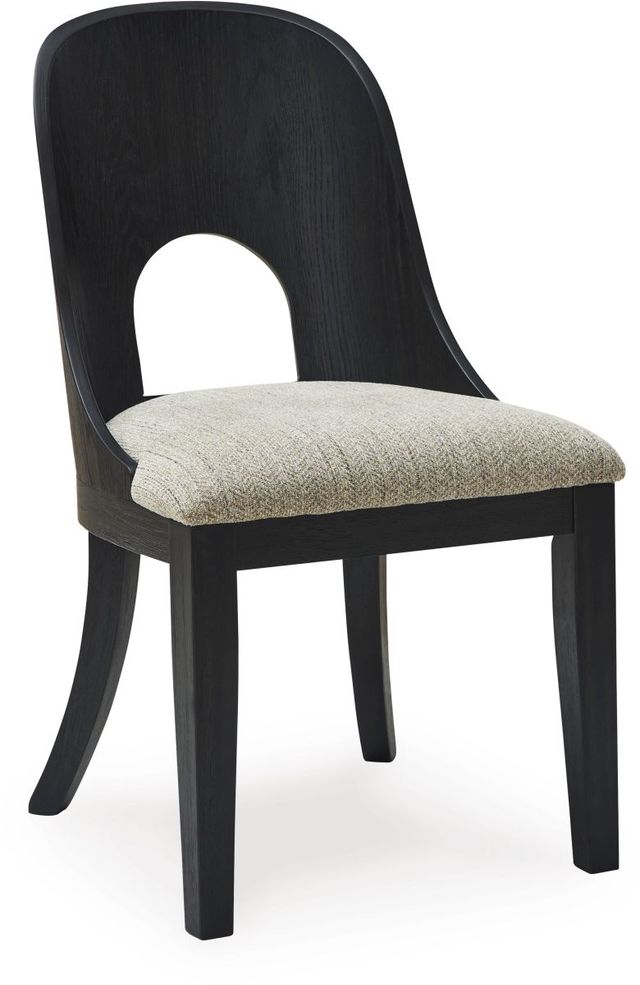 Signature Design by Ashley® Rowanbeck Black Dining Chair-0
