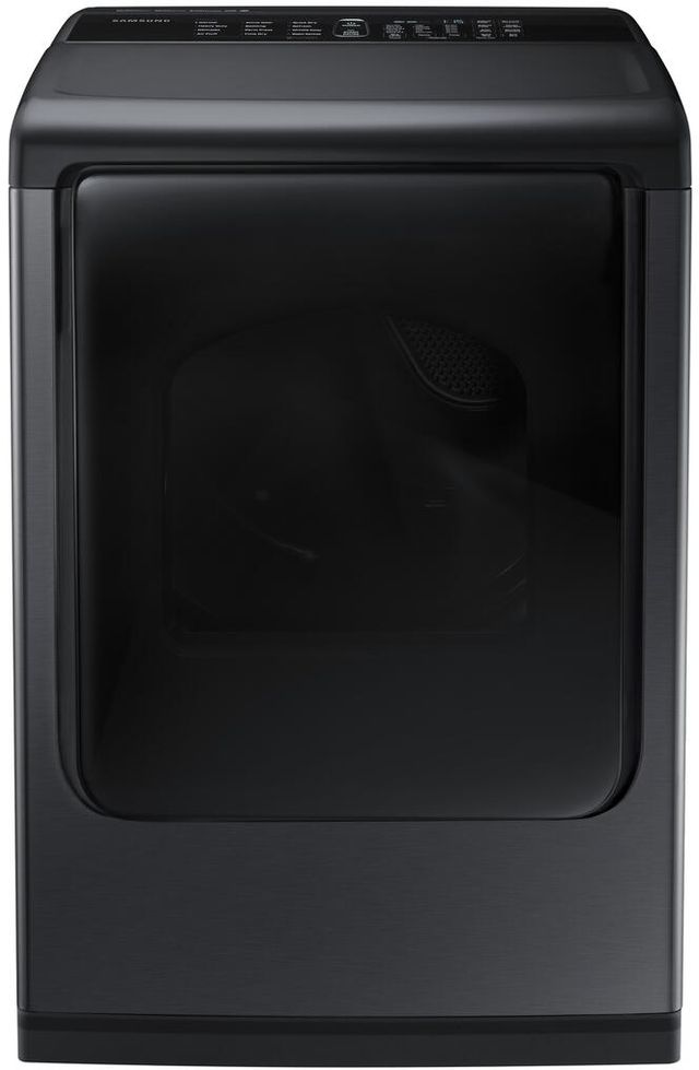 Samsung 7.4 Cu. Ft. Black Stainless Steel Front Load Electric Dryer-0
