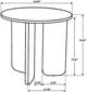 Coaster® Dale 2-Piece Brown Occasional Table Set-5