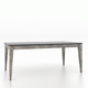Canadel Customizable Gourmet 76" VE Base Dining Table with One Removable Leaf-3