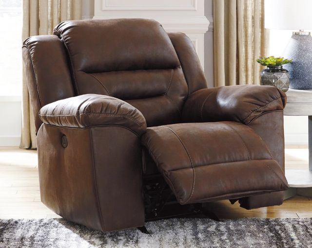 Signature Design by Ashley® Stoneland Chocolate Power Rocker Recliner-5