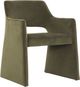 Primo™ International Barksdale 2-Piece Green Piping Velvet Dining Arm Chair Set-0