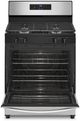 Whirlpool® 30" Stainless Steel Freestanding Gas Range with Broiler Drawer-1