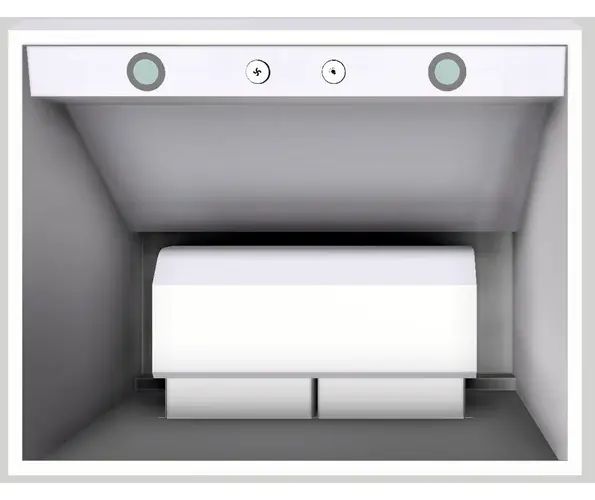 Vent-A-Hood® 30" White Wall Hood-2