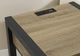 Monarch Specialties Inc. Black/Dark Taupe 24" End Side Table with 1 Drawer-3