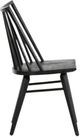 Four Hands Lewis Black Oak Windsor Dining Side Chair-3