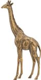 A & B Home Copper Giraffe Statute-0