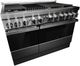 JennAir® NOIR™ 48" Stainless Steel Pro Style Dual Fuel Range-3