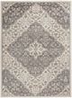 Nourison Home™ Elation Ivory Gray 5'x7' Style 4 Area Rug-0