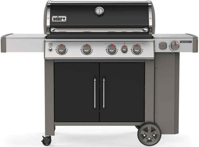 Weber® Grills® Genesis® II E-435 Series Black Free Standing Gas Grill