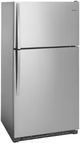 Whirlpool® 33" 20.5 Cu. Ft. Monochromatic Stainless Steel Top Freezer Refrigerator-4
