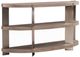 Liberty Furniture Harlow Sandstone Sofa Table with Satin Nickel Base-0