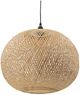 A & B Home Beige Round Woven Chandelier-1