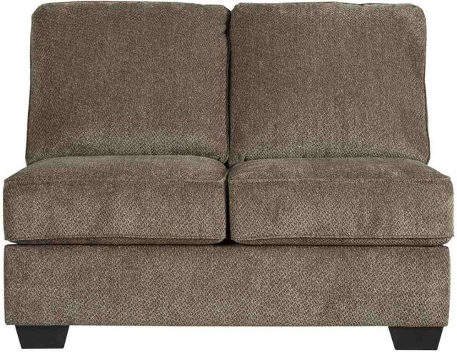 Benchcraft® Graftin 3-Piece Teak Left-Arm Facing Sectional with Chaise-2
