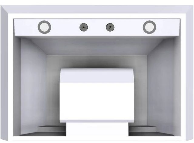 Vent-A-Hood® 30" White Euro Style Wall Mounted Range Hood-2