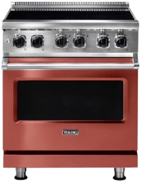 Viking® 5 Series 30" Spiced Cider Pro Style Induction Range-0