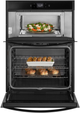 Whirlpool® 30" Black Smart Combination Wall Oven-2
