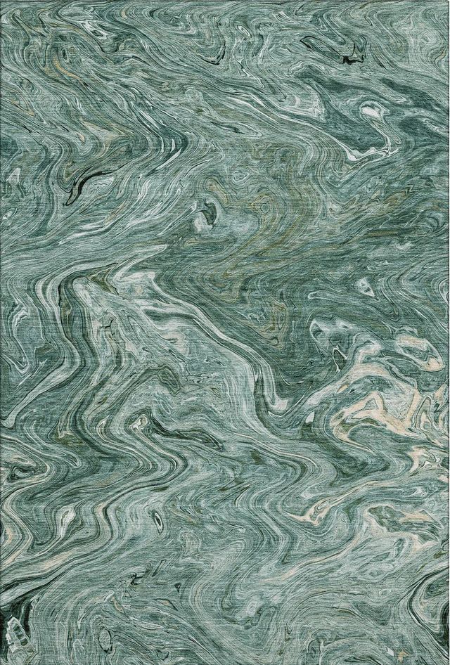 Dalyn™ Rug Company Ravenna RN8 Teal 5'x8' Area Rug-0
