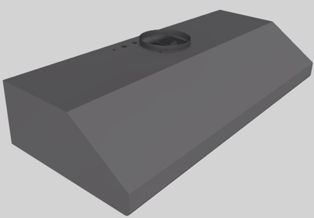 Vent-A-Hood® 48" Gunsmoke Under Cabinet Range Hood-1