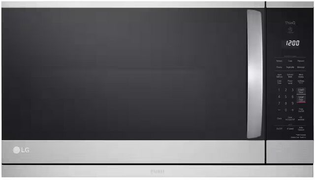 LG 2.1 Cu. Ft. PrintProof™ Stainless Steel Over The Range Microwave