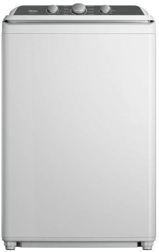 Midea® White Agitator Top Load Washer and Electric Dryer Laundry Pair-1