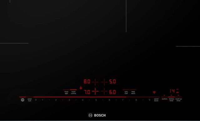Bosch® 800 Series 30" Black Induction Cooktop -2