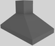 Vent-A-Hood® 48" Gunsmoke Euro-Style Island Range Hood-3