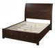 Winners Only® Union Dark Brown King Sleigh Bed-1