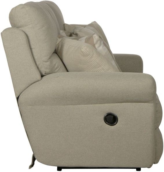 Catnapper® Westport Cement Lay Flat Reclining Sofa-5