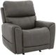 Flexsteel® Carter Smoke Power Rocking Recliner with Power Headrest and Lumbar-0