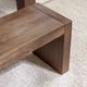 Classic Home Glendale Toasted Chestnut 64" Dining Bench-5