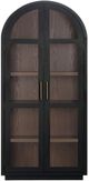 TOV Furniture Marlow Black/Brown Display Cabinet-3