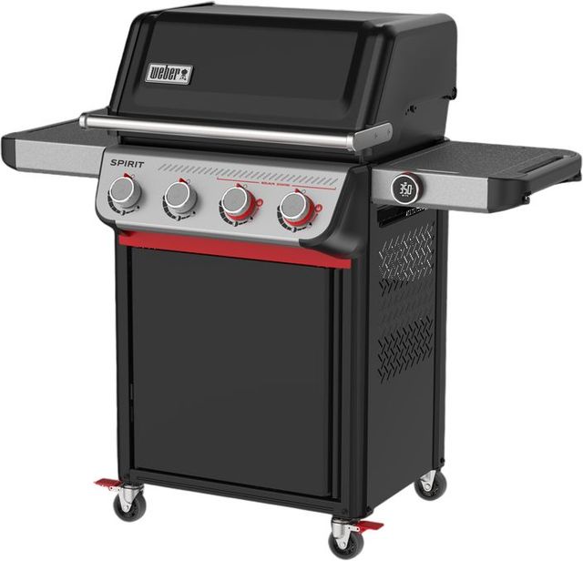 Weber® Spirit® EX-425C 4-Burner Black Smart Freestanding Liquid Propane Grill-3