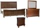 Liberty Furniture Rustic Traditions 4-Piece Rustic Cherry Queen Sleigh Bedroom Set-0
