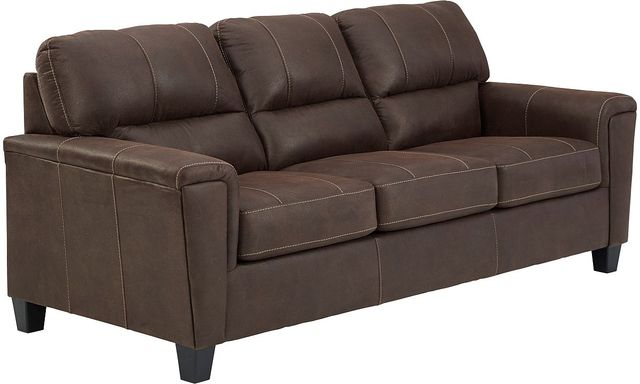 Signature Design by Ashley® Navi Chestnut Queen Sofa Sleeper-1