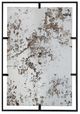 A & B Home Theodor Antique White Rectangular Mirror -1