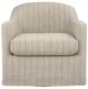 Signature Design by Ashley® Valwick Brown/Cream Swivel Accent Chair-2