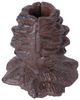 A & B Home Brown 4" Candle Holder-0