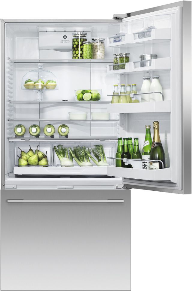 Fisher & Paykel Series 5 32 in. 17.1 Cu. Ft. Stainless Steel Counter Depth Bottom freezer Refrigerator-1