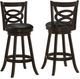 Coaster® Calecita 2-PIece Cappuccino Swivel Bar Stools-0
